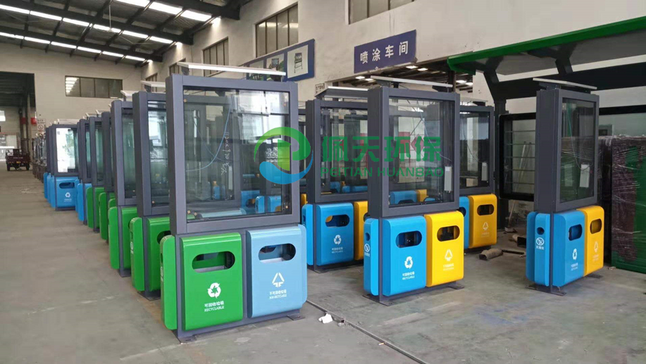 戶外廣告垃圾箱